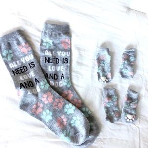 Matching Pet Owner and Pet Socks